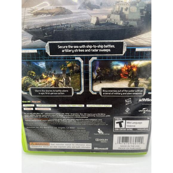 Battleship (Microsoft Xbox 360, 2012) Tested - Picture 4 of 8